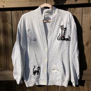 Vintage cat jacket